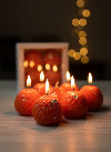 Festive Ladoo Shaped Scented Candle